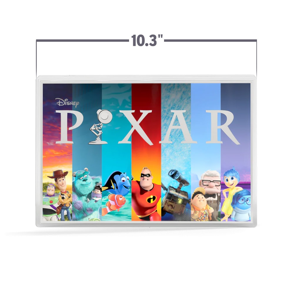 Disney Celebrating Pixar Foil Silver Collectible  (Prototype Shown) View 2