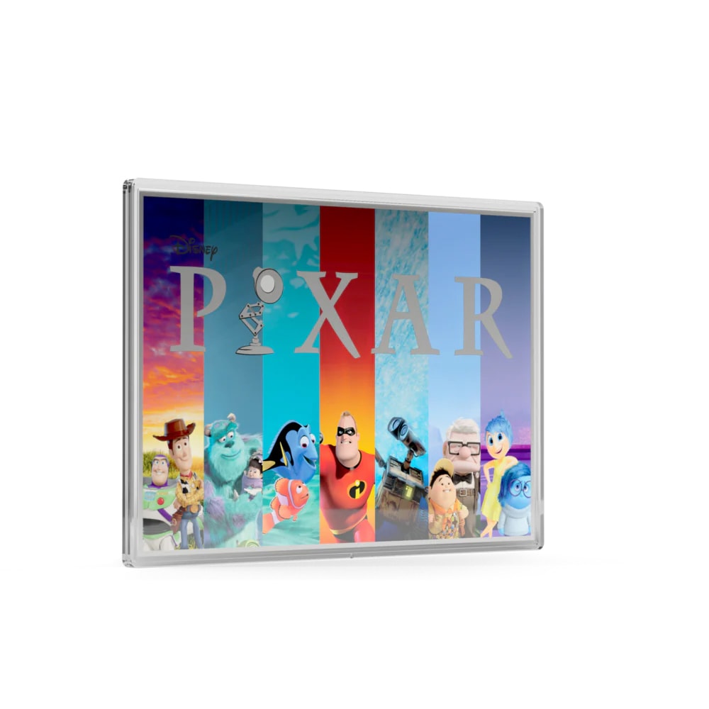 Disney Celebrating Pixar Foil Silver Collectible  (Prototype Shown) View 3