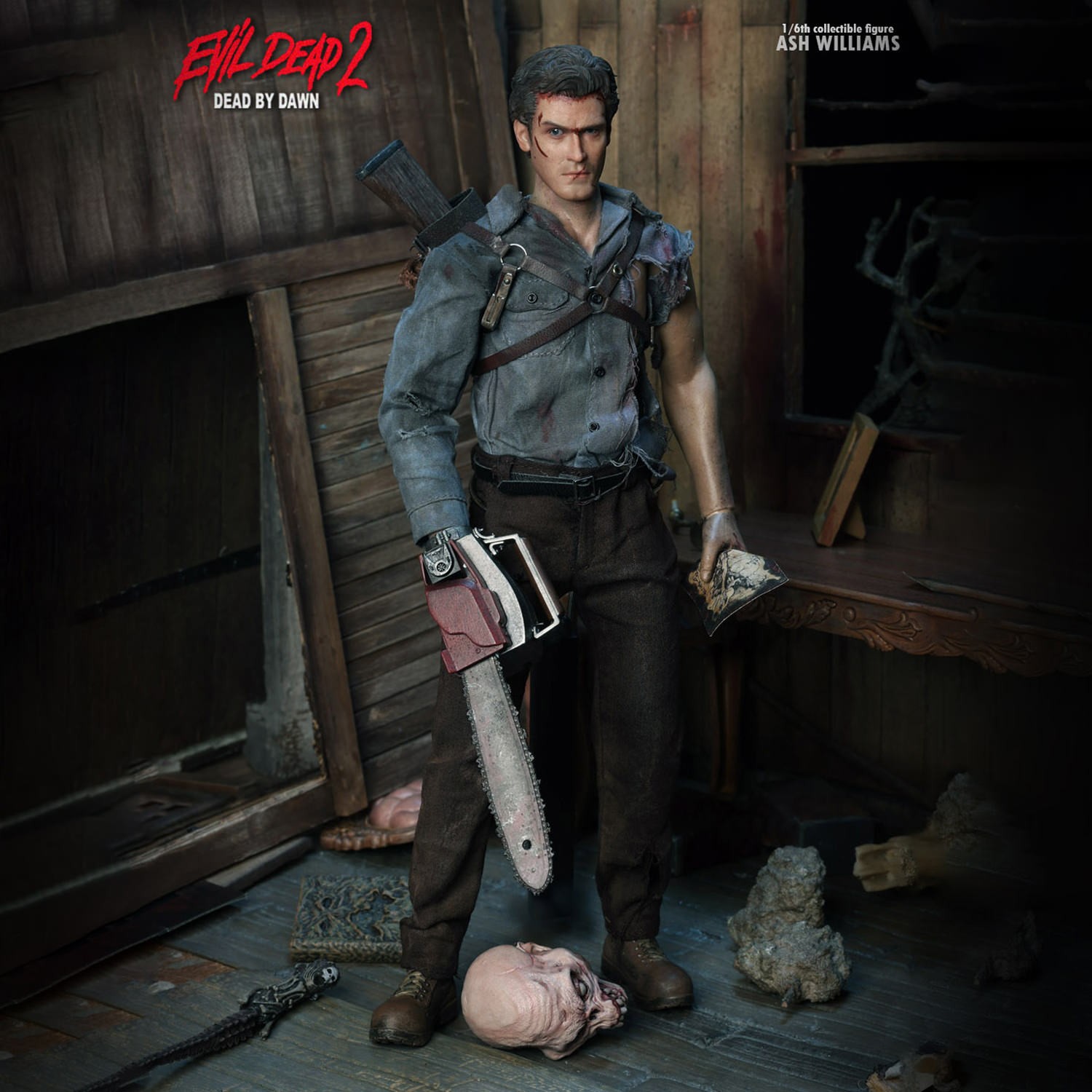 Lewy Williams スティール　ハード　激レア Ash Williams Sixth Scale Figure by Asmus Collectible Toys