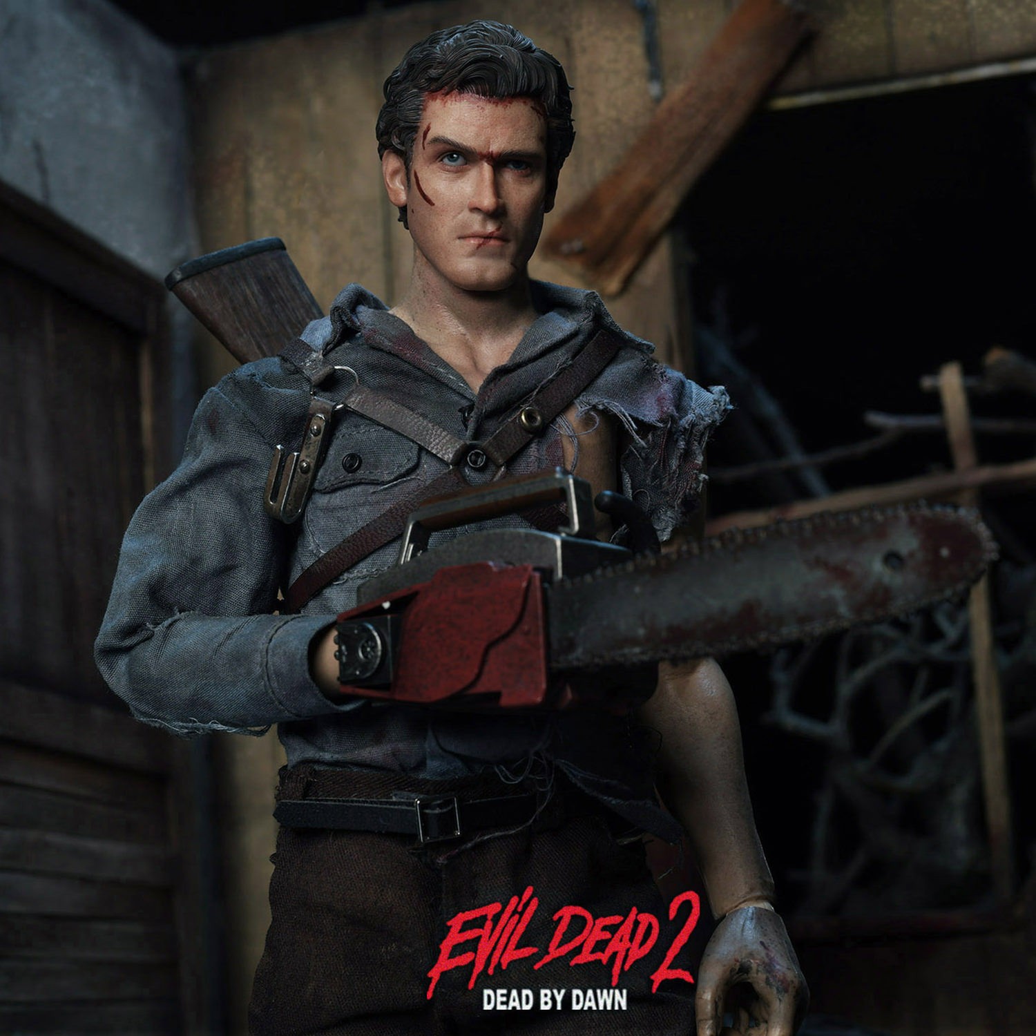 Evil Dead II Ash Williams Sixth Scale Figure  (Prototype Shown) View 3