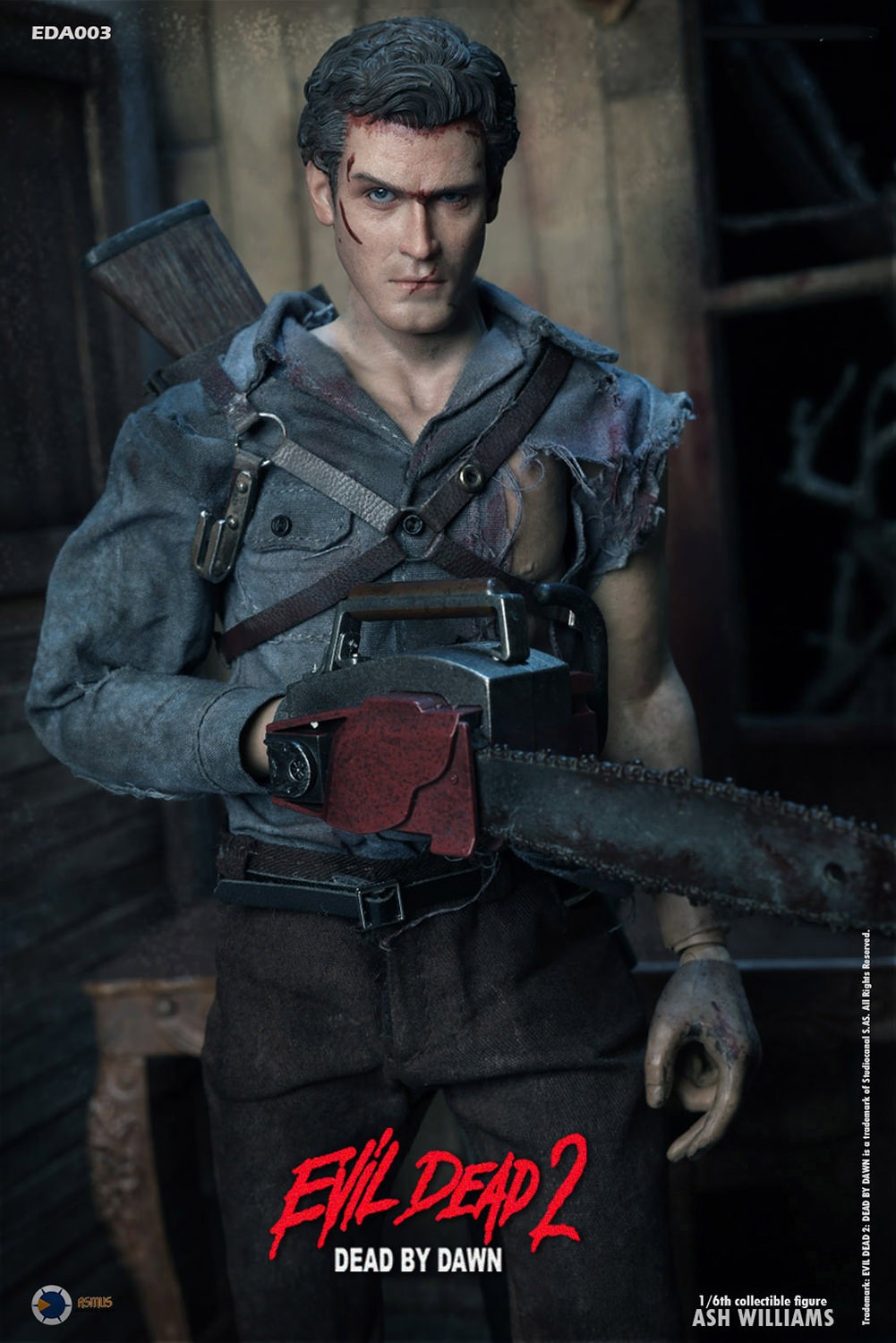Evil Dead II Ash Williams Sixth Scale Figure  (Prototype Shown) View 6