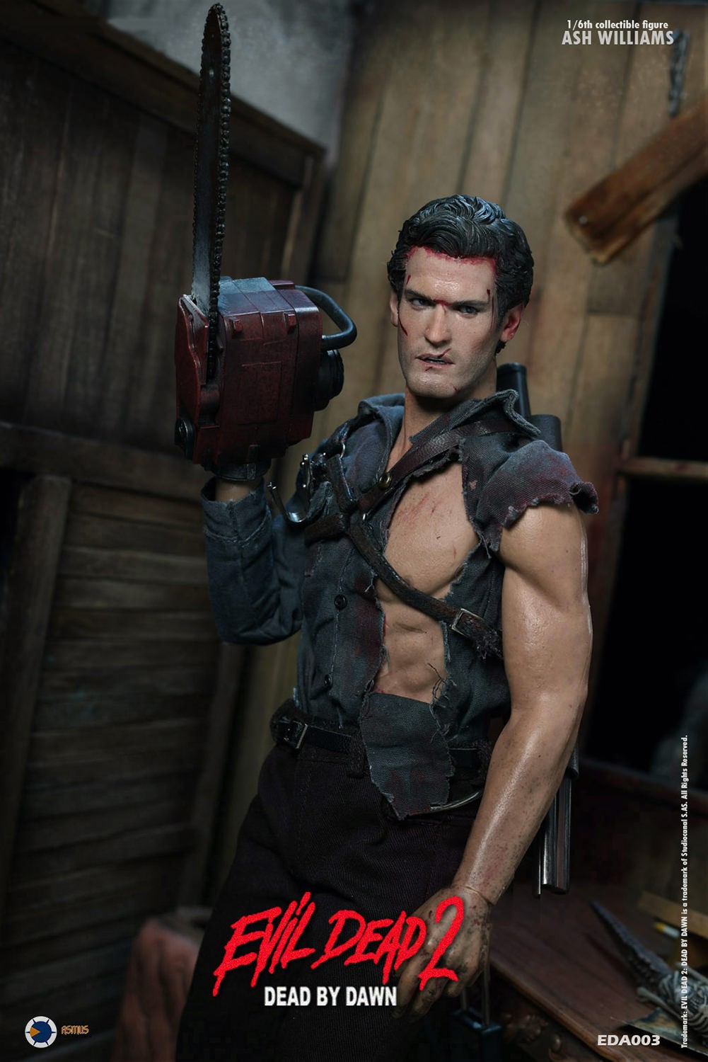 Evil Dead II Ash Williams Sixth Scale Figure  (Prototype Shown) View 11