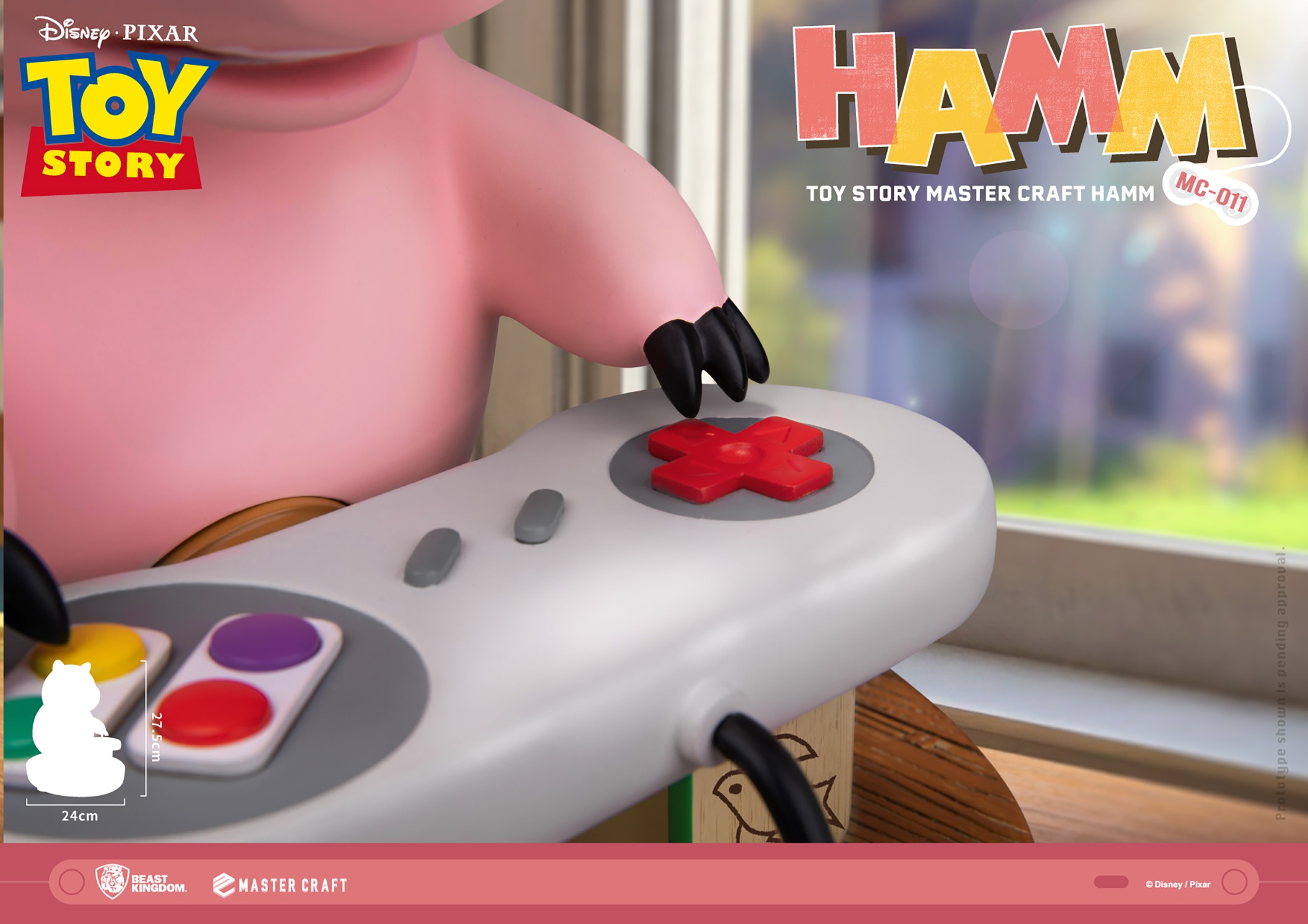 Disney Hamm Statues  (Prototype Shown) View 4