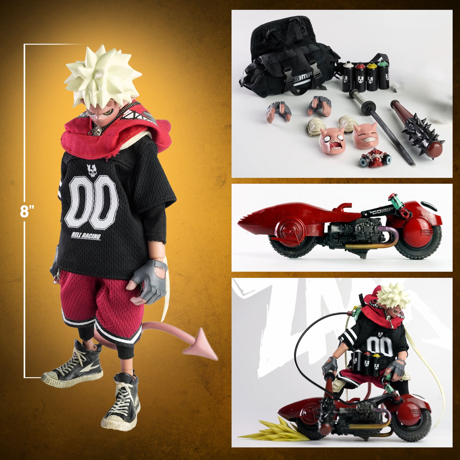 Zaiki (Deluxe Version) Action Figure by JTSTUDIO | Sideshow