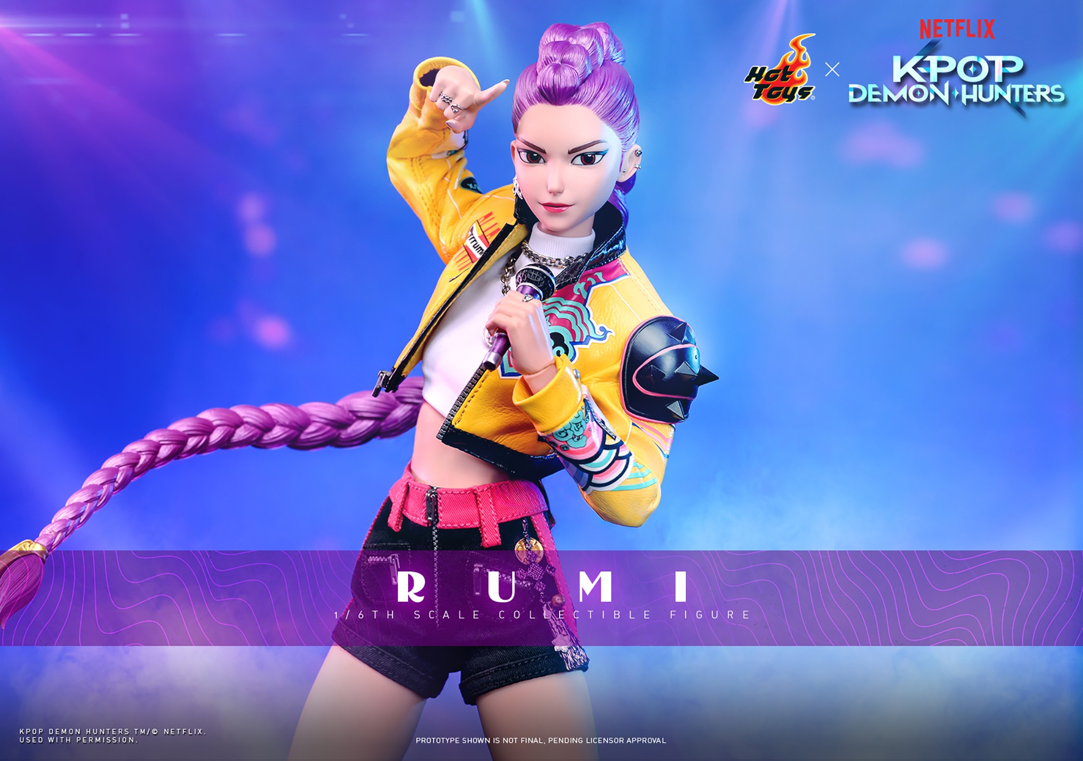 KPop Demon Hunters Rumi Sixth Scale Figure  (Prototype Shown) View 1