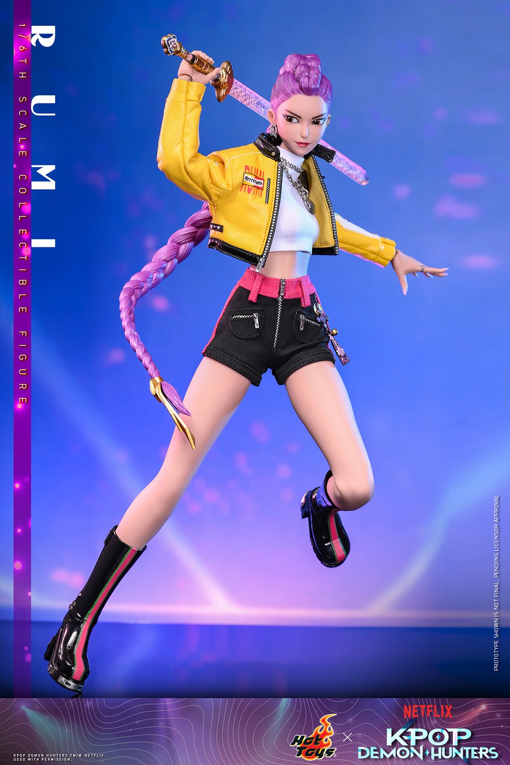 KPop Demon Hunters Rumi Sixth Scale Figure  (Prototype Shown) View 3