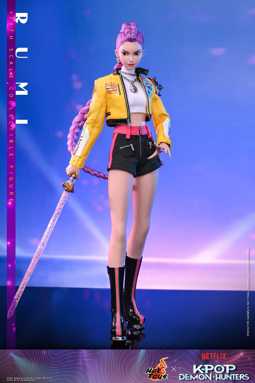 KPop Demon Hunters Rumi Sixth Scale Figure  (Prototype Shown) View 6