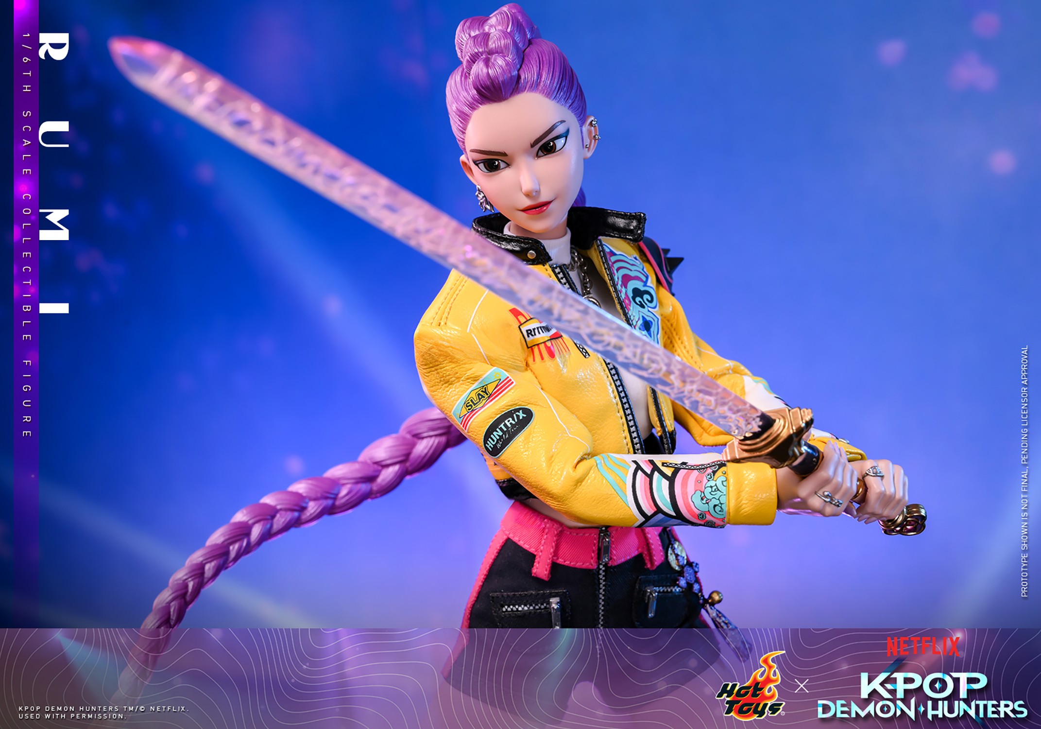 KPop Demon Hunters Rumi Sixth Scale Figure  (Prototype Shown) View 9