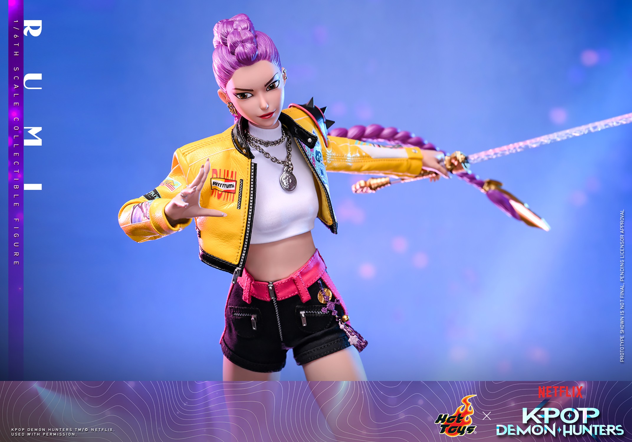 KPop Demon Hunters Rumi Sixth Scale Figure  (Prototype Shown) View 10