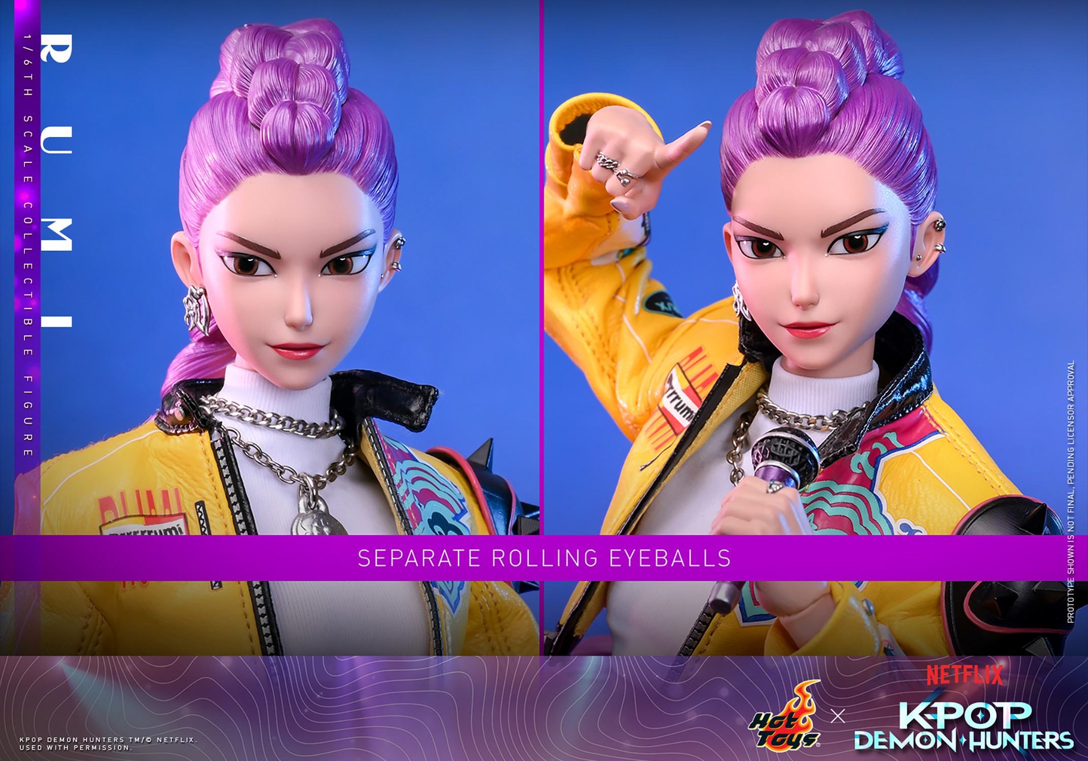 KPop Demon Hunters Rumi Sixth Scale Figure  (Prototype Shown) View 11