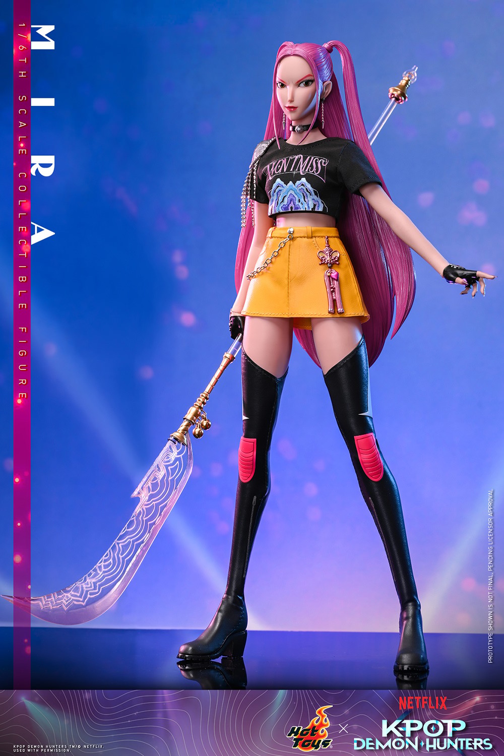 KPop Demon Hunters Mira Sixth Scale Figure  (Prototype Shown) View 3