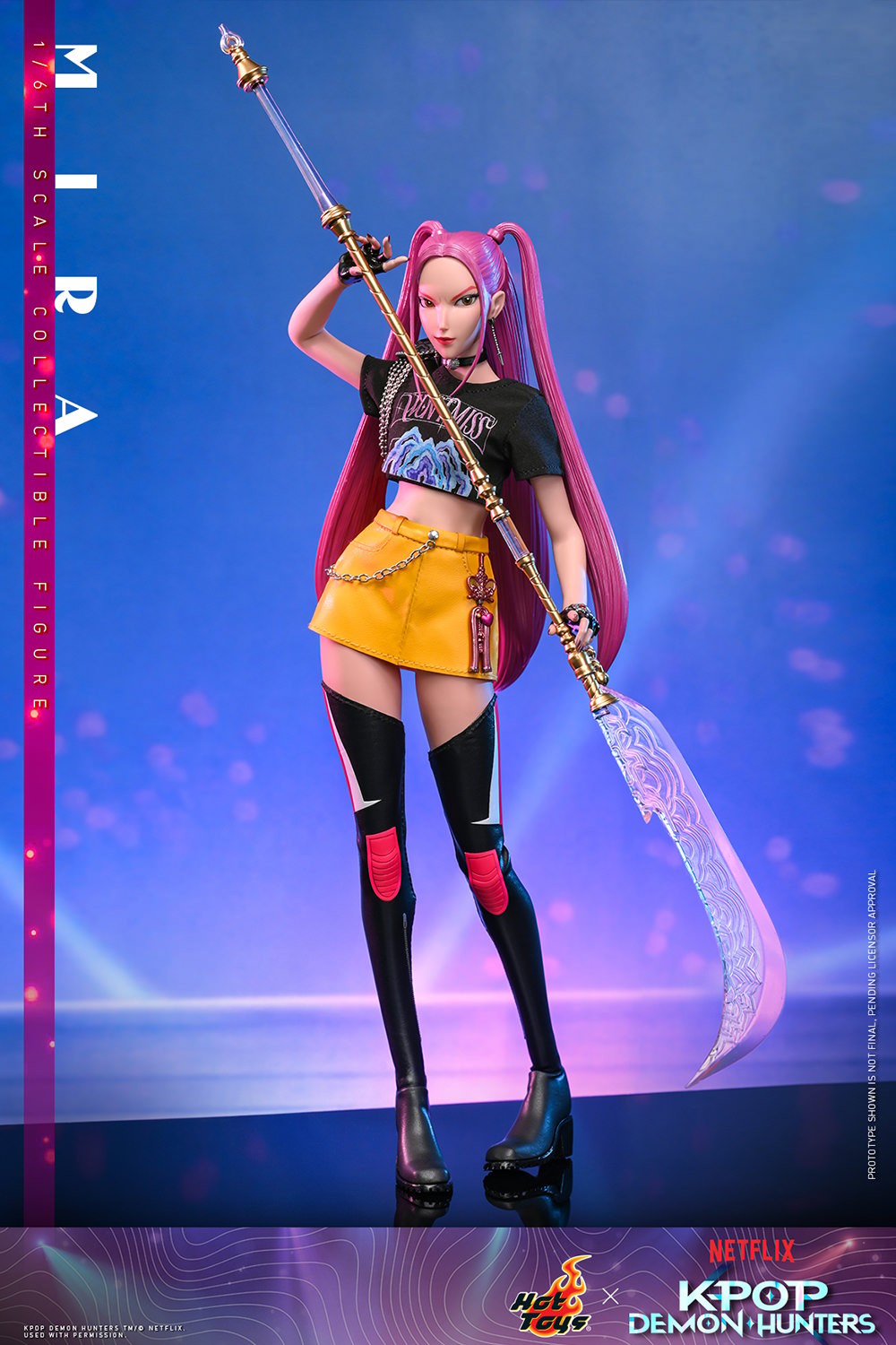 KPop Demon Hunters Mira Sixth Scale Figure  (Prototype Shown) View 4
