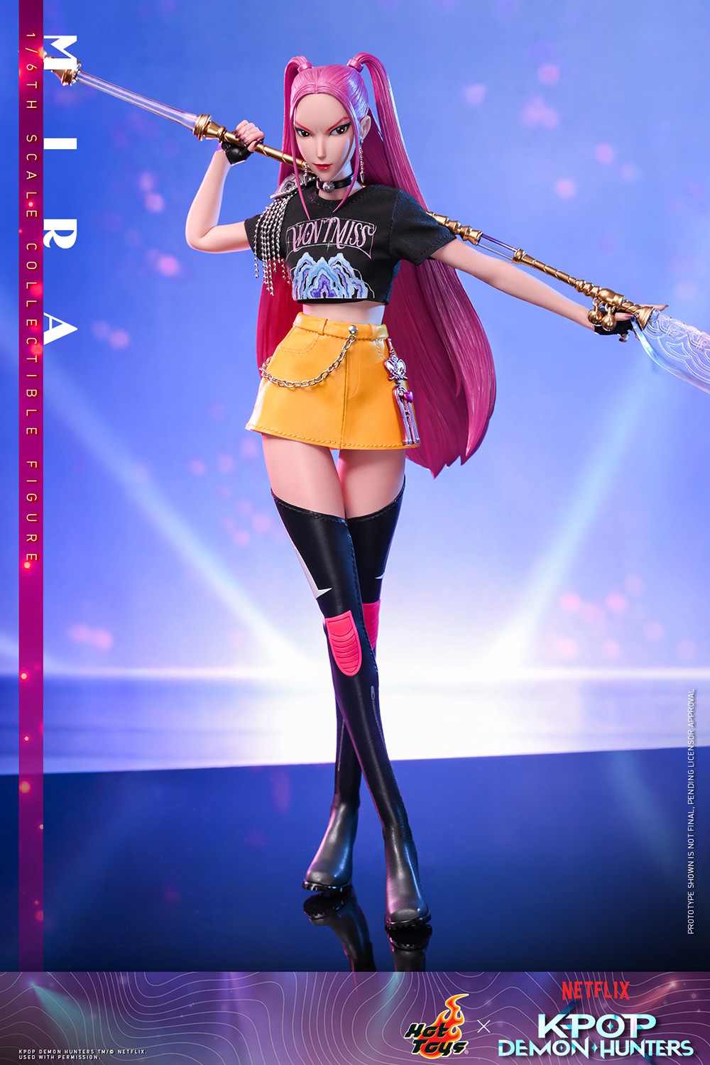 KPop Demon Hunters Mira Sixth Scale Figure  (Prototype Shown) View 6