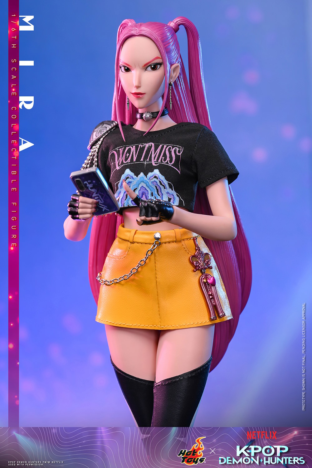 KPop Demon Hunters Mira Sixth Scale Figure  (Prototype Shown) View 9