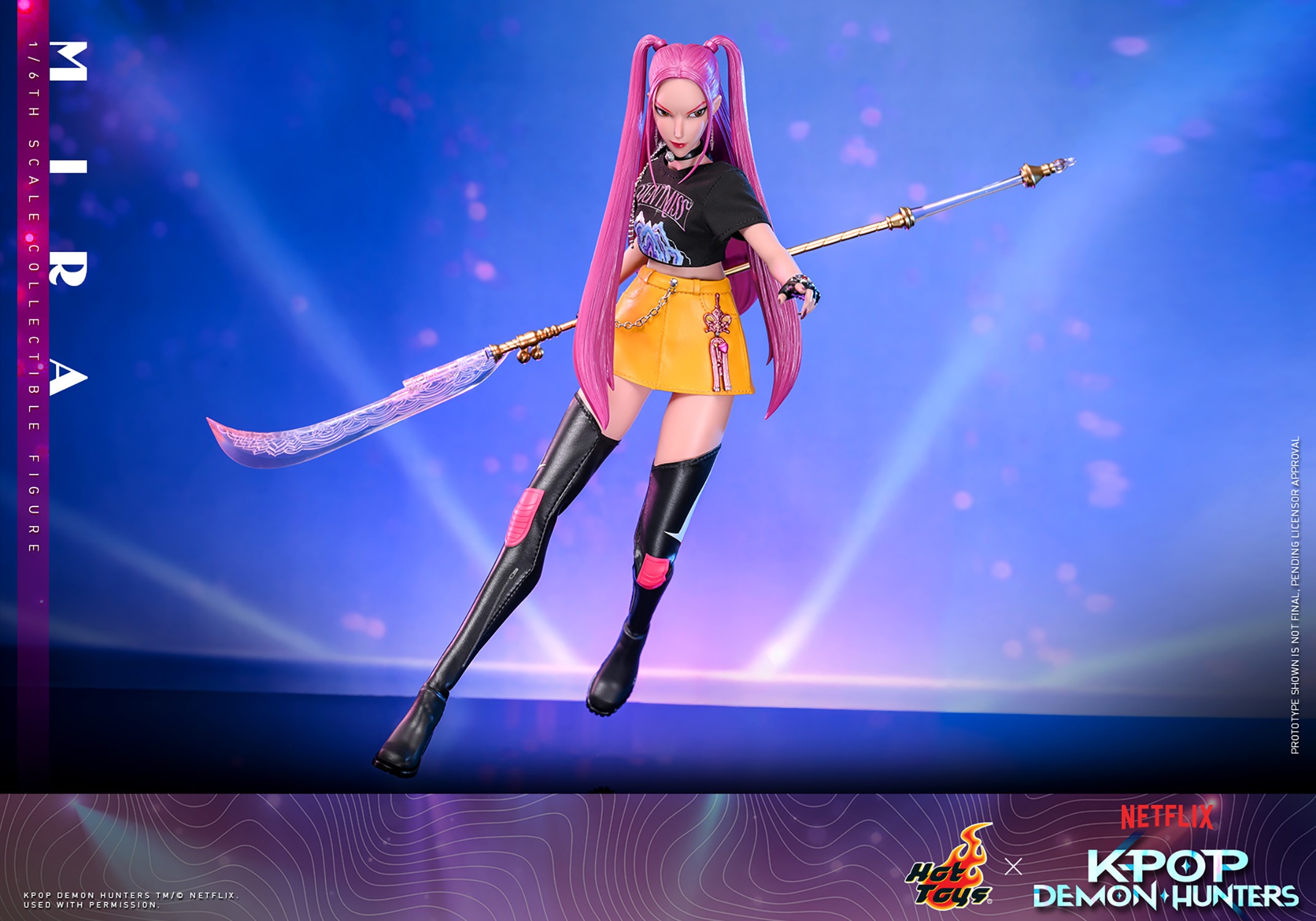 KPop Demon Hunters Mira Sixth Scale Figure  (Prototype Shown) View 10