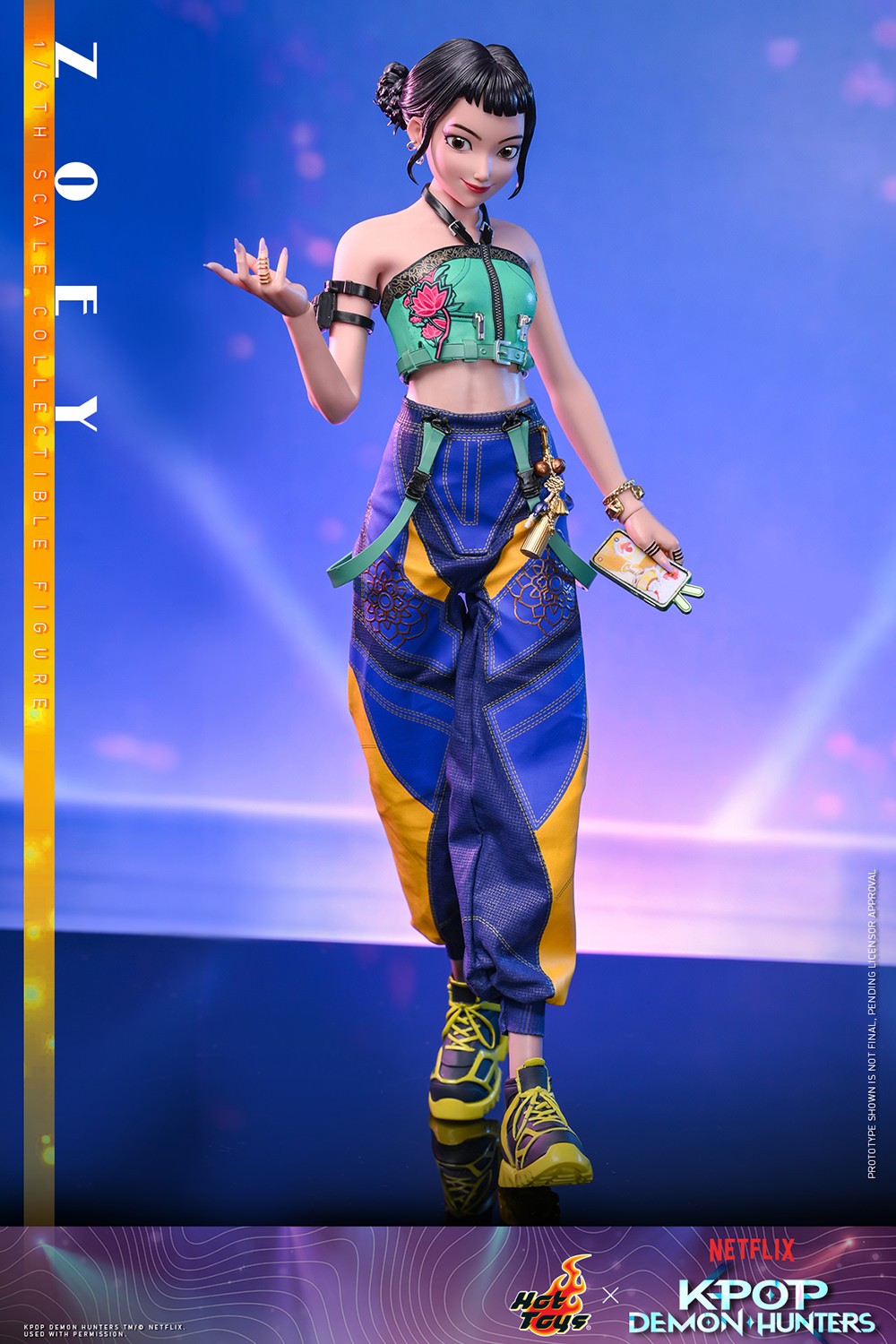 KPop Demon Hunters Zoey Sixth Scale Figure  (Prototype Shown) View 7