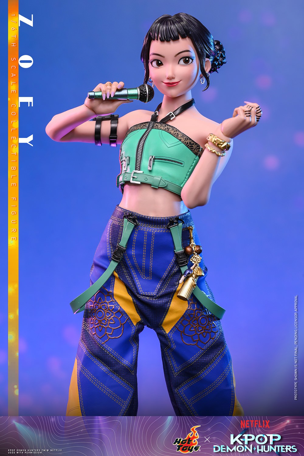 KPop Demon Hunters Zoey Sixth Scale Figure  (Prototype Shown) View 10