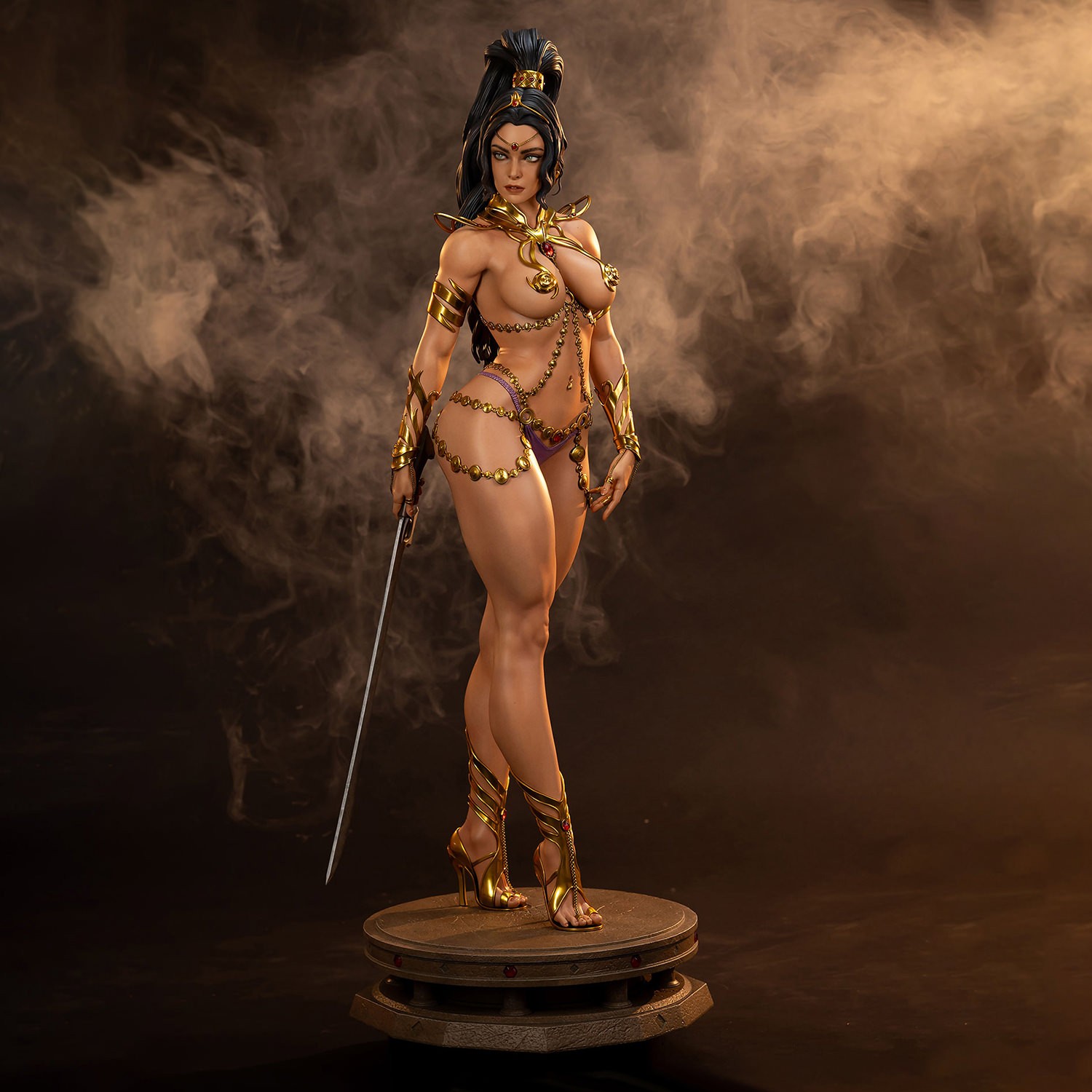 Dynamite Dejah Thoris 1:2 Scale Statue  (Prototype Shown) View 1