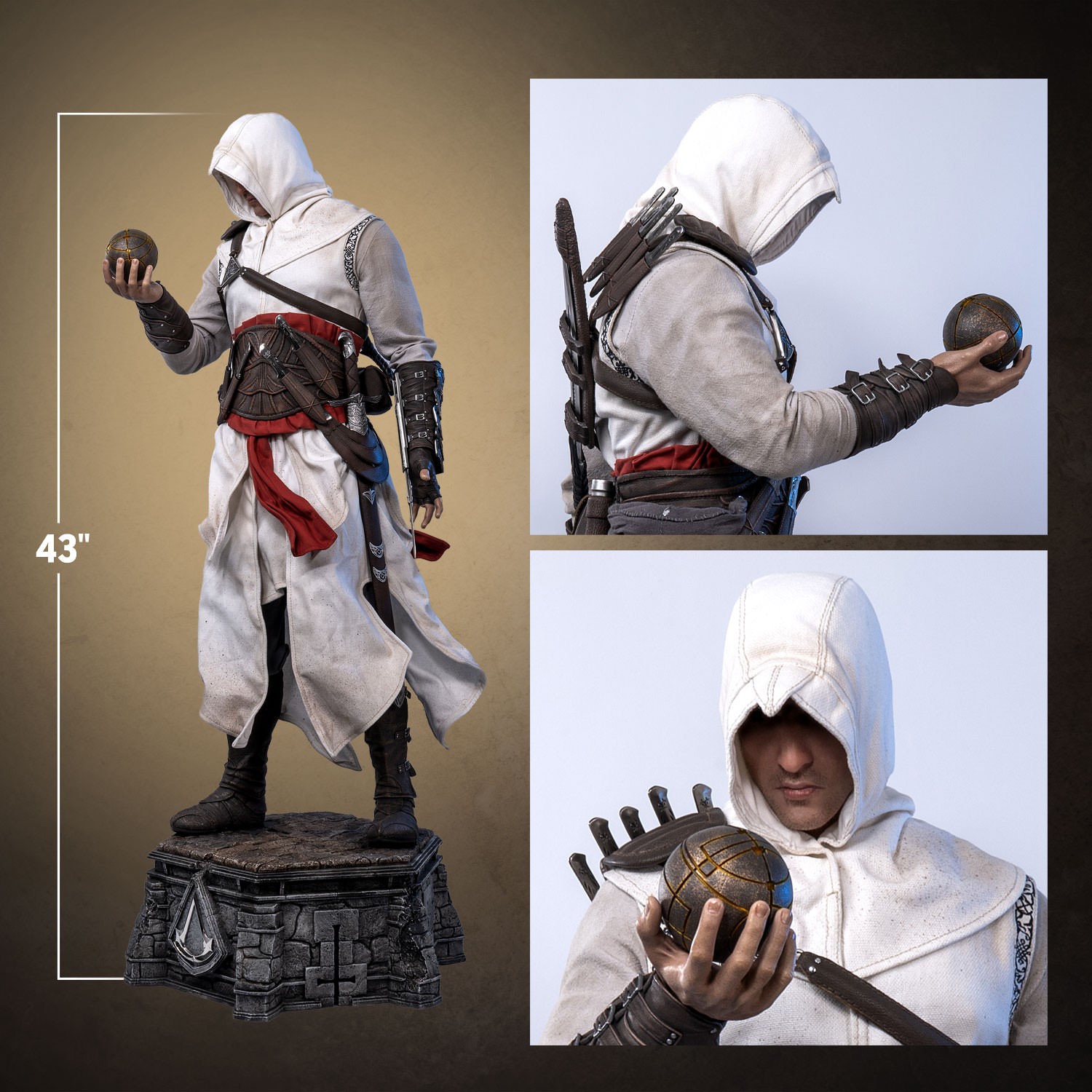 Assassins Creed Altair Ibn-La’Ahad 1:2 Scale Statue  (Prototype Shown) View 2