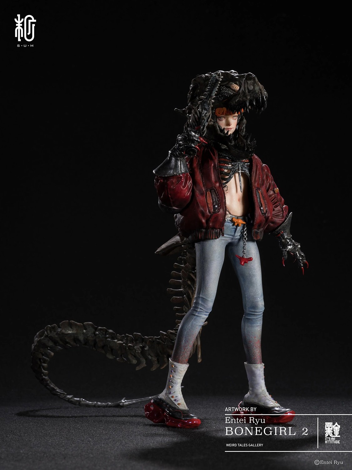BONEGIRL2 Statue by Entei Ryu & Manas SUM | Sideshow Collectibles