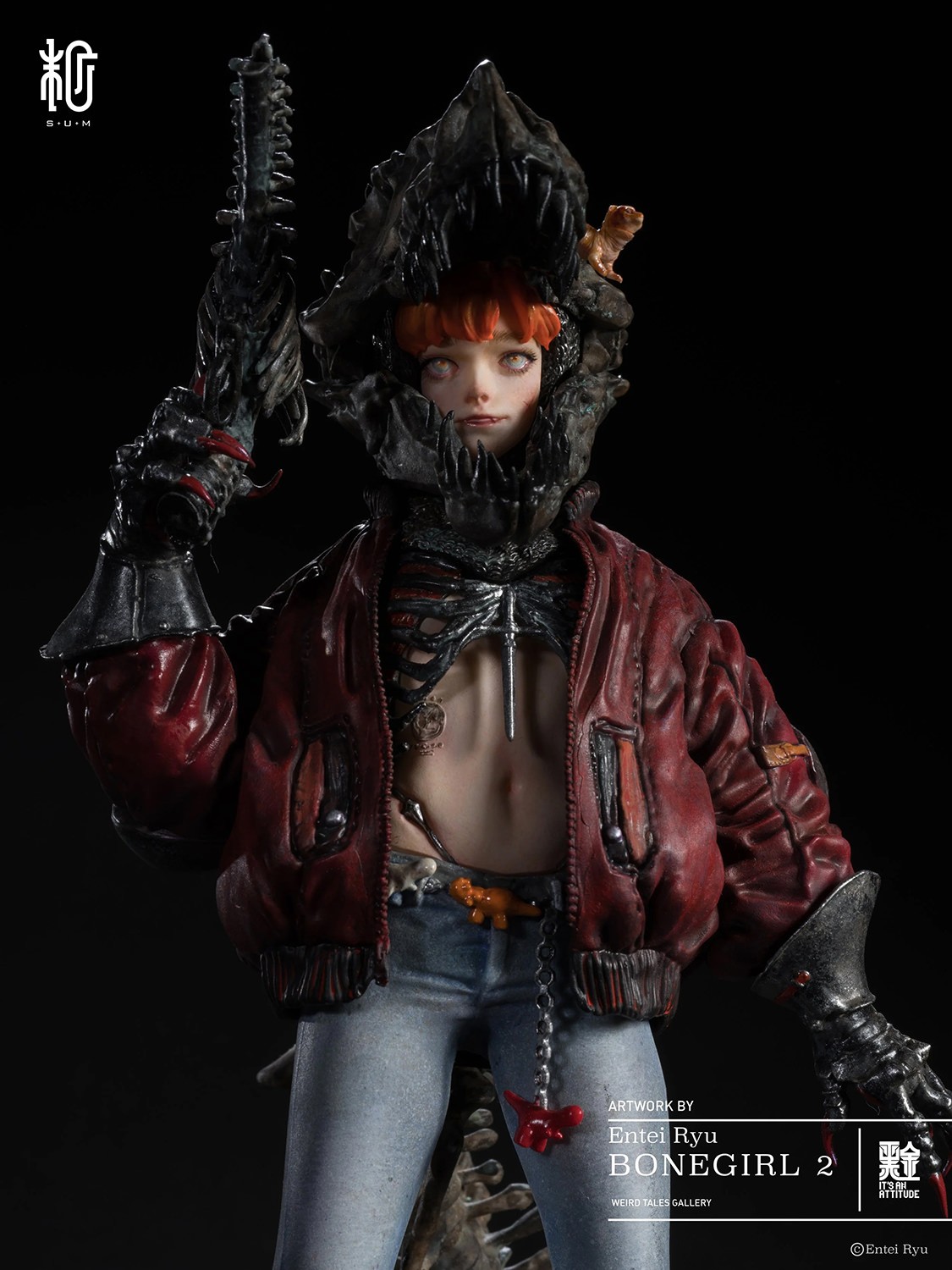 Fierce Girls BONEGIRL2 Statues  (Prototype Shown) View 7