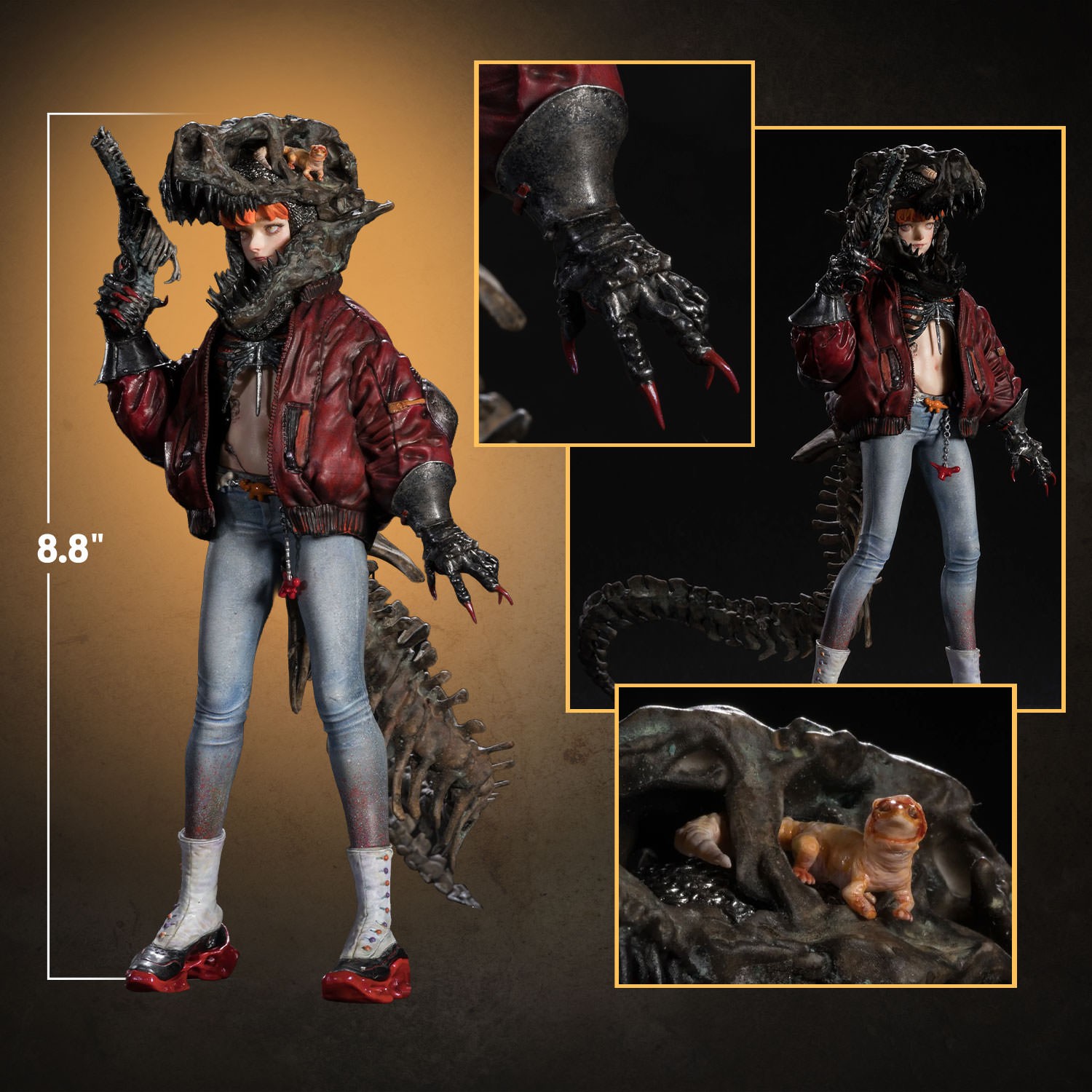 Fierce Girls BONEGIRL2 Statues  (Prototype Shown) View 2