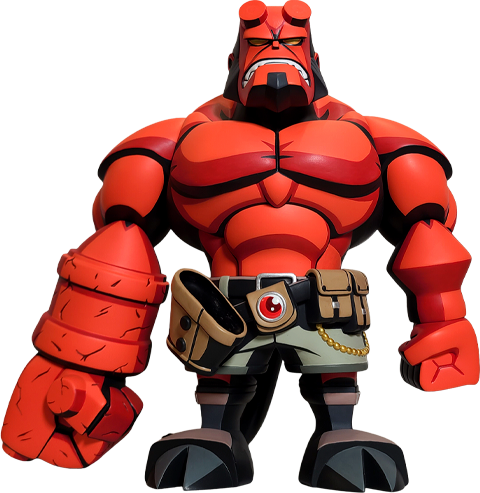 Hellboy Hellboy Vinyl Collectible  (Prototype Shown) View 14