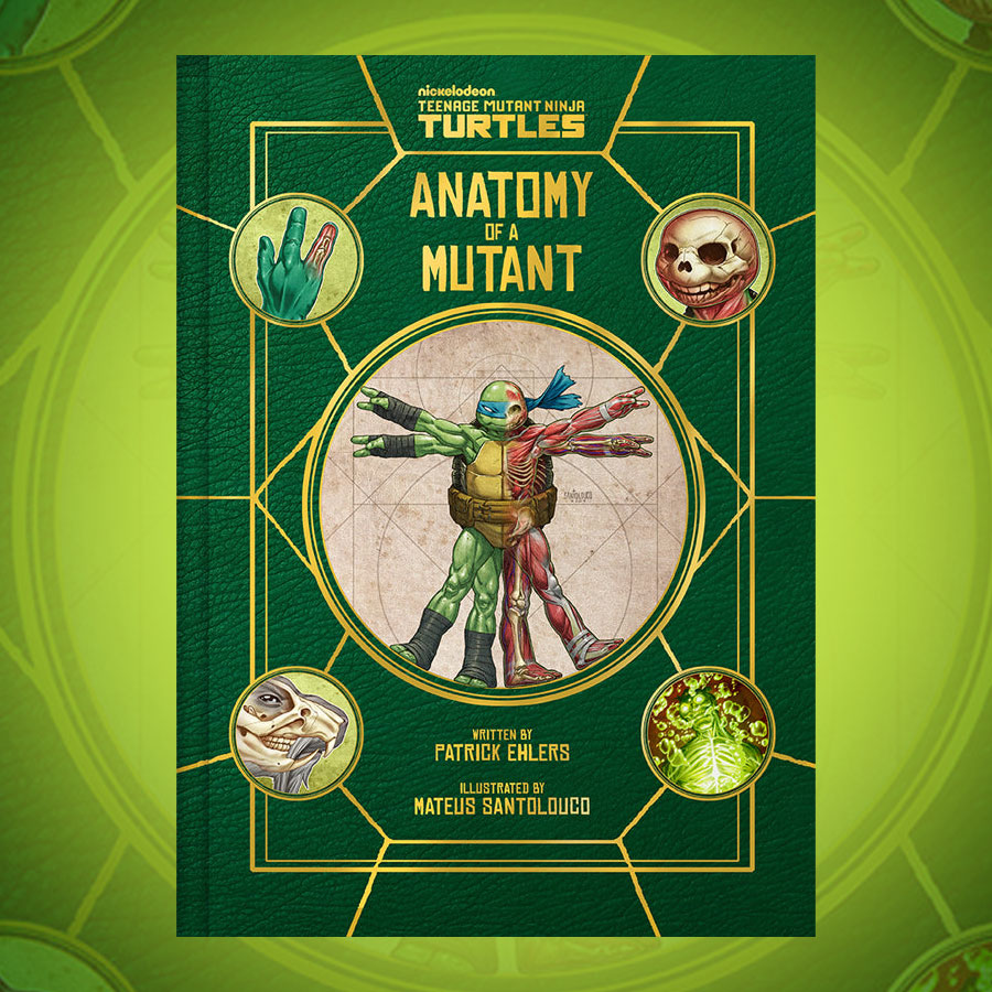 Teenage Mutant Ninja Turtles Teenage Mutant Ninja Turtles: Anatomy of a Mutant Book  (Prototype Shown) View 1