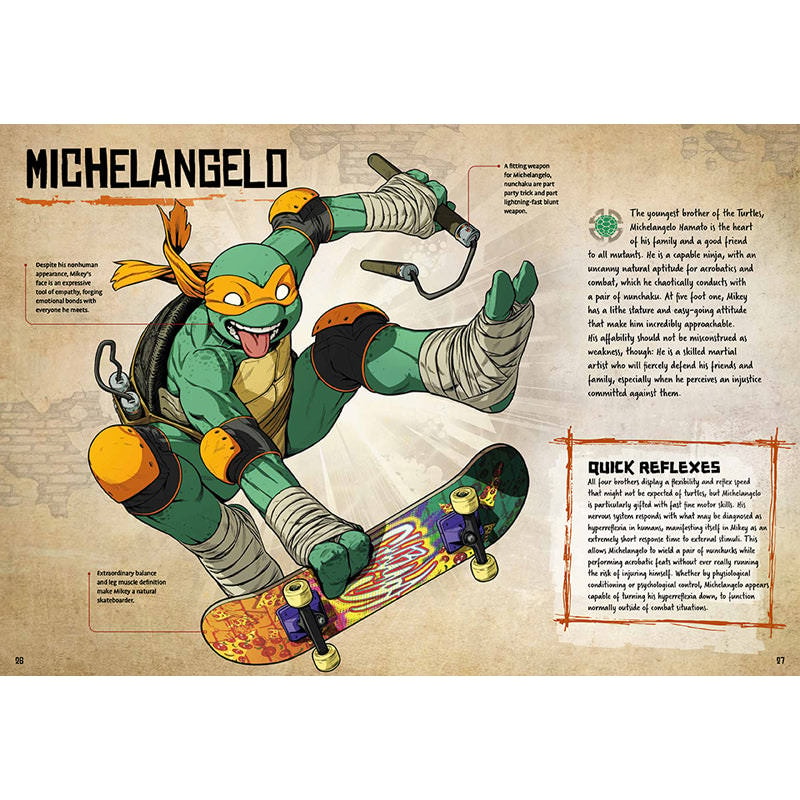 Teenage Mutant Ninja Turtles Teenage Mutant Ninja Turtles: Anatomy of a Mutant Book  (Prototype Shown) View 3