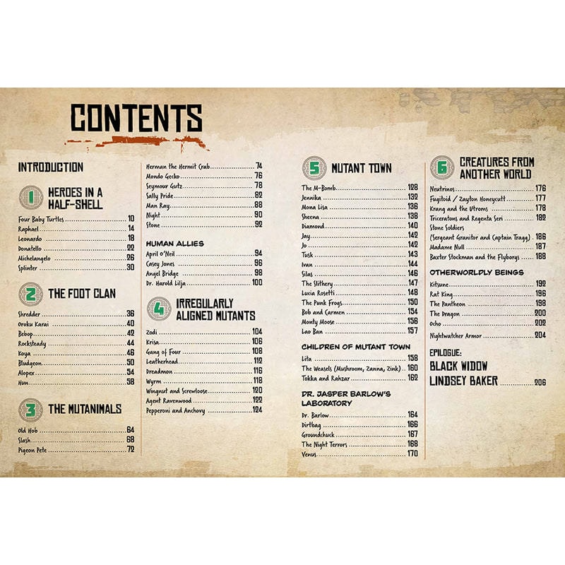 Teenage Mutant Ninja Turtles Teenage Mutant Ninja Turtles: Anatomy of a Mutant Book  (Prototype Shown) View 7
