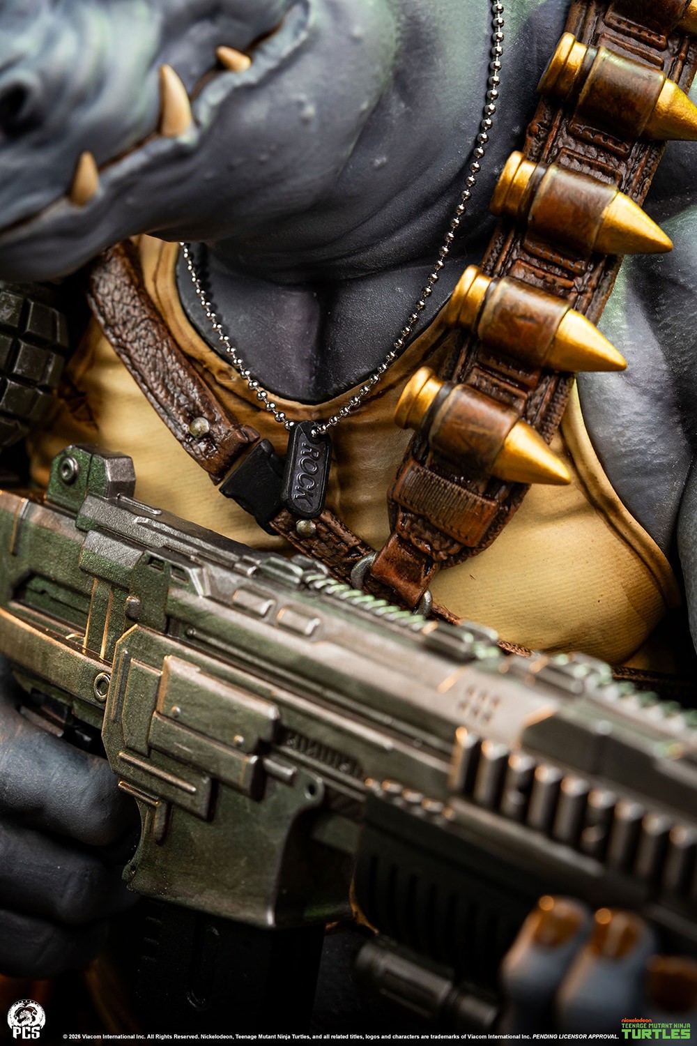 Teenage Mutant Ninja Turtles Rocksteady 1:3 Scale Statue  (Prototype Shown) View 14
