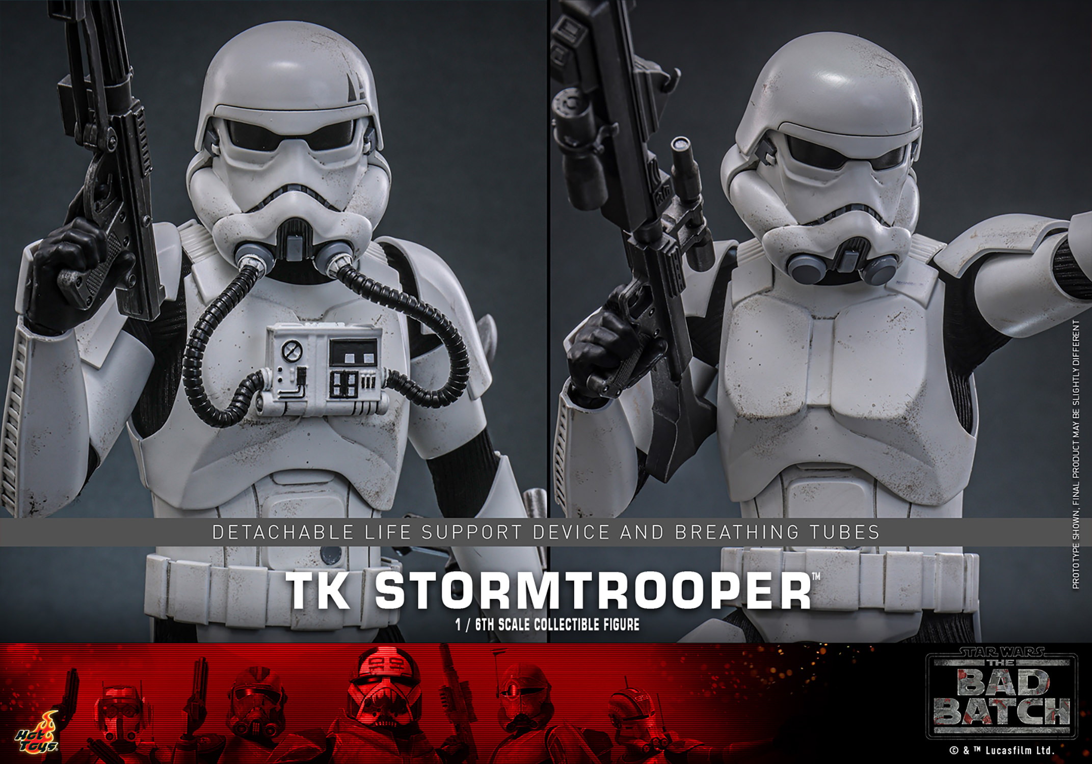 Star Wars TK Stormtrooper™ Sixth Scale Figure  Collector Edition (Prototype Shown) View 13