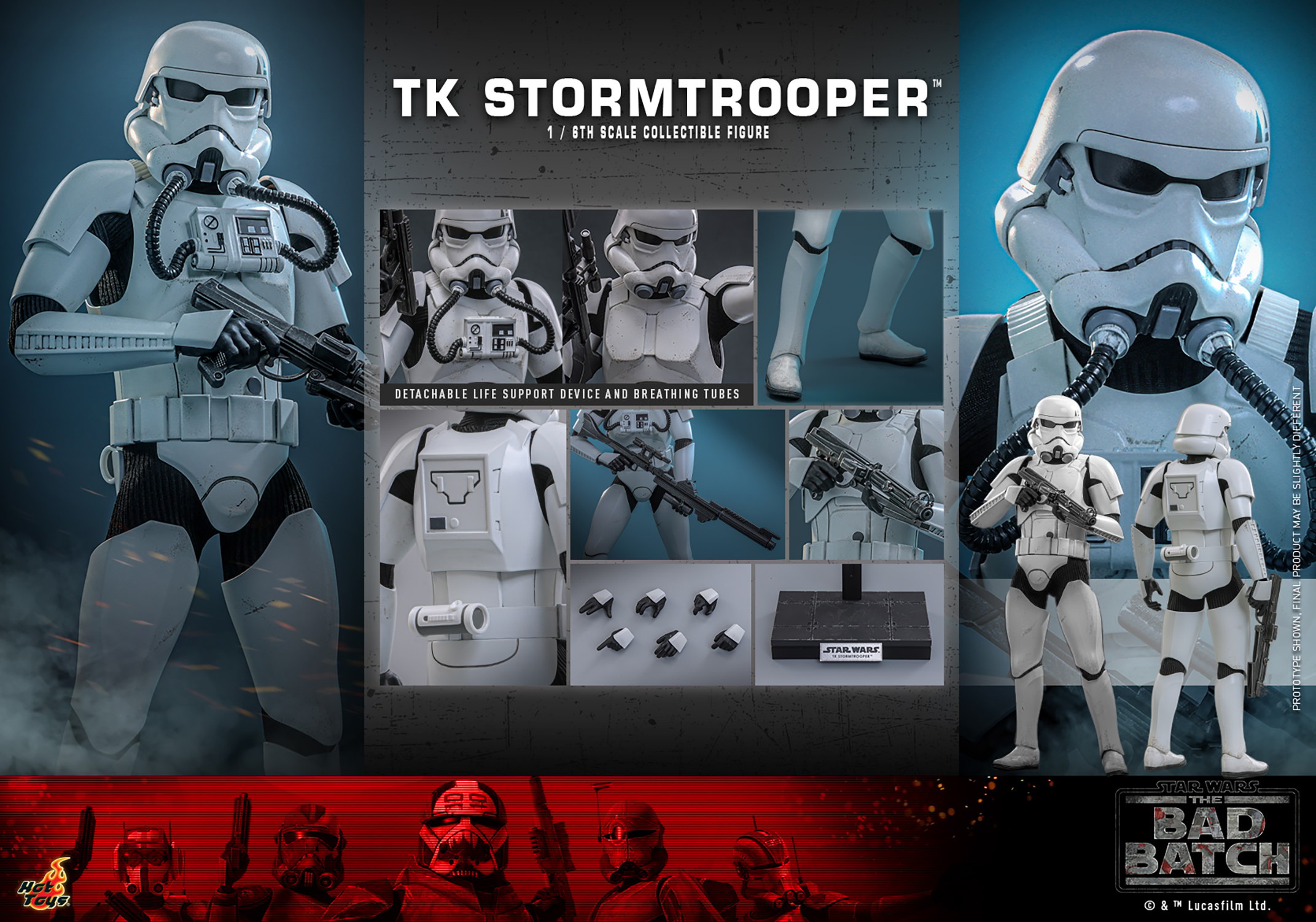 TK Stormtrooper™ Sixth Scale Figure by Hot Toys | Sideshow