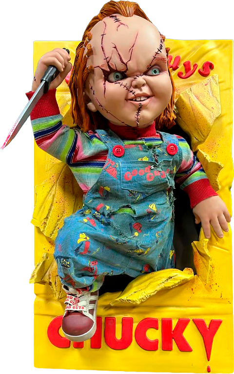 Child's Play Chucky Half-Scale Wall Sculpture Wall Decor  (Prototype Shown) View 12