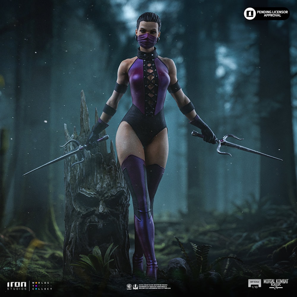Mortal Kombat Mileena 1:10 Scale Statue  (Prototype Shown) View 1