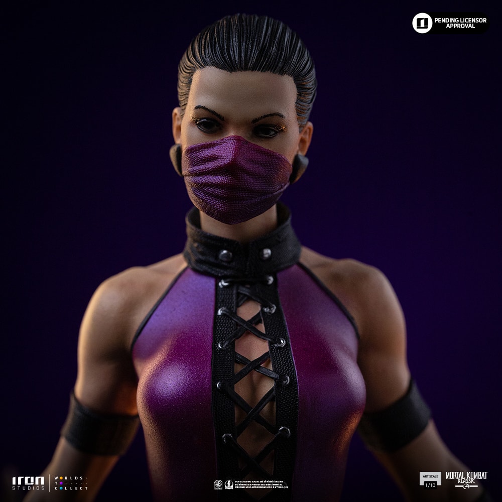 Mortal Kombat Mileena 1:10 Scale Statue  (Prototype Shown) View 4