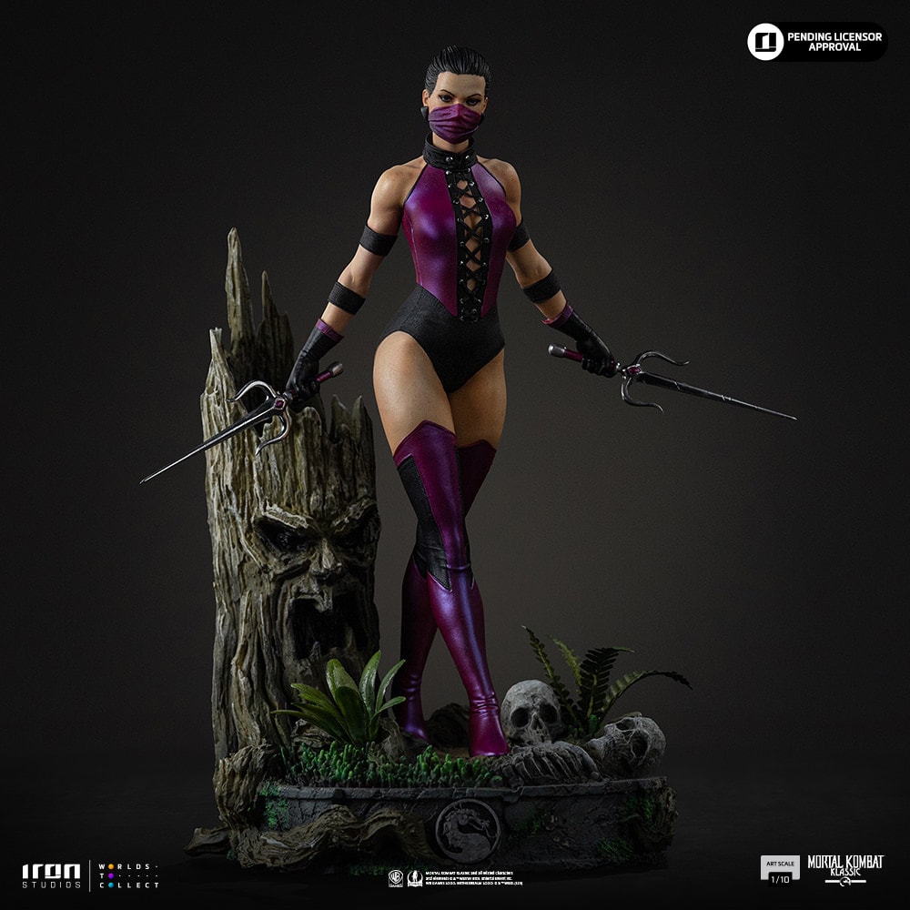 Mortal Kombat Mileena 1:10 Scale Statue  (Prototype Shown) View 10
