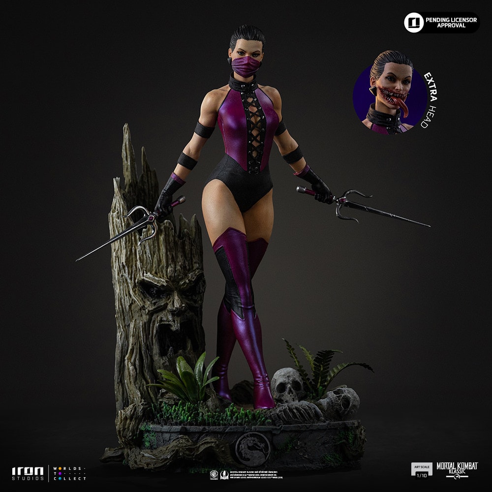 Mortal Kombat Mileena 1:10 Scale Statue  (Prototype Shown) View 11