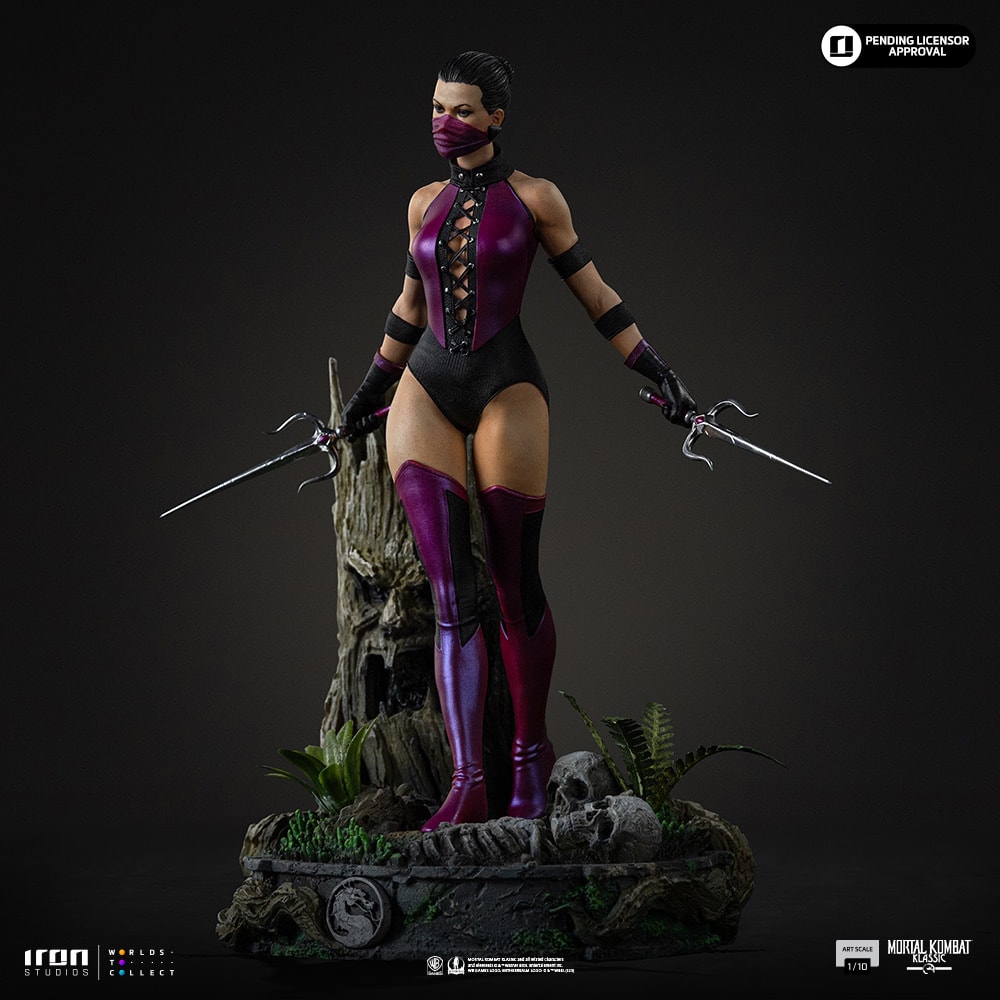 Mortal Kombat Mileena 1:10 Scale Statue  (Prototype Shown) View 12