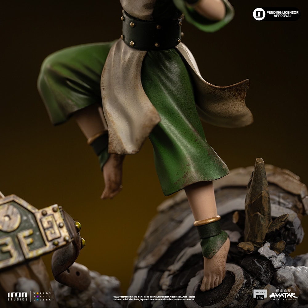Avatar: The Last Airbender Toph Beifong 1:10 Scale Statue  (Prototype Shown) View 8