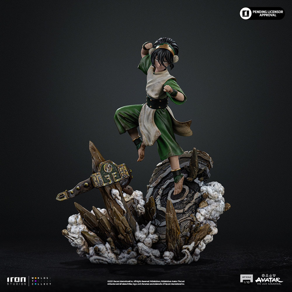 Avatar: The Last Airbender Toph Beifong 1:10 Scale Statue  (Prototype Shown) View 10