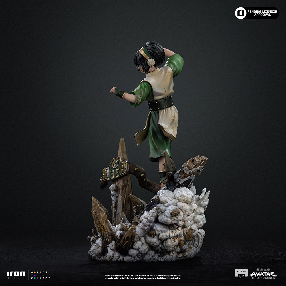 Avatar: The Last Airbender Toph Beifong 1:10 Scale Statue  (Prototype Shown) View 11