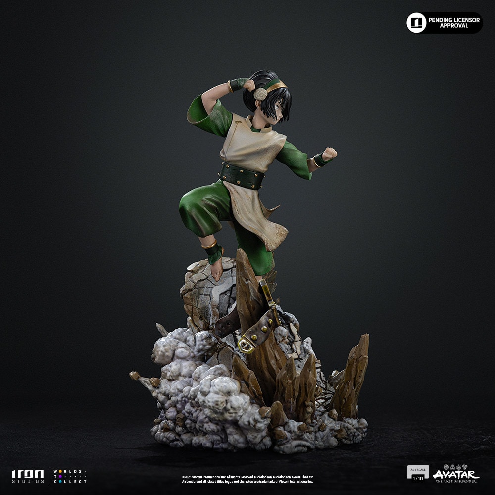 Avatar: The Last Airbender Toph Beifong 1:10 Scale Statue  (Prototype Shown) View 13