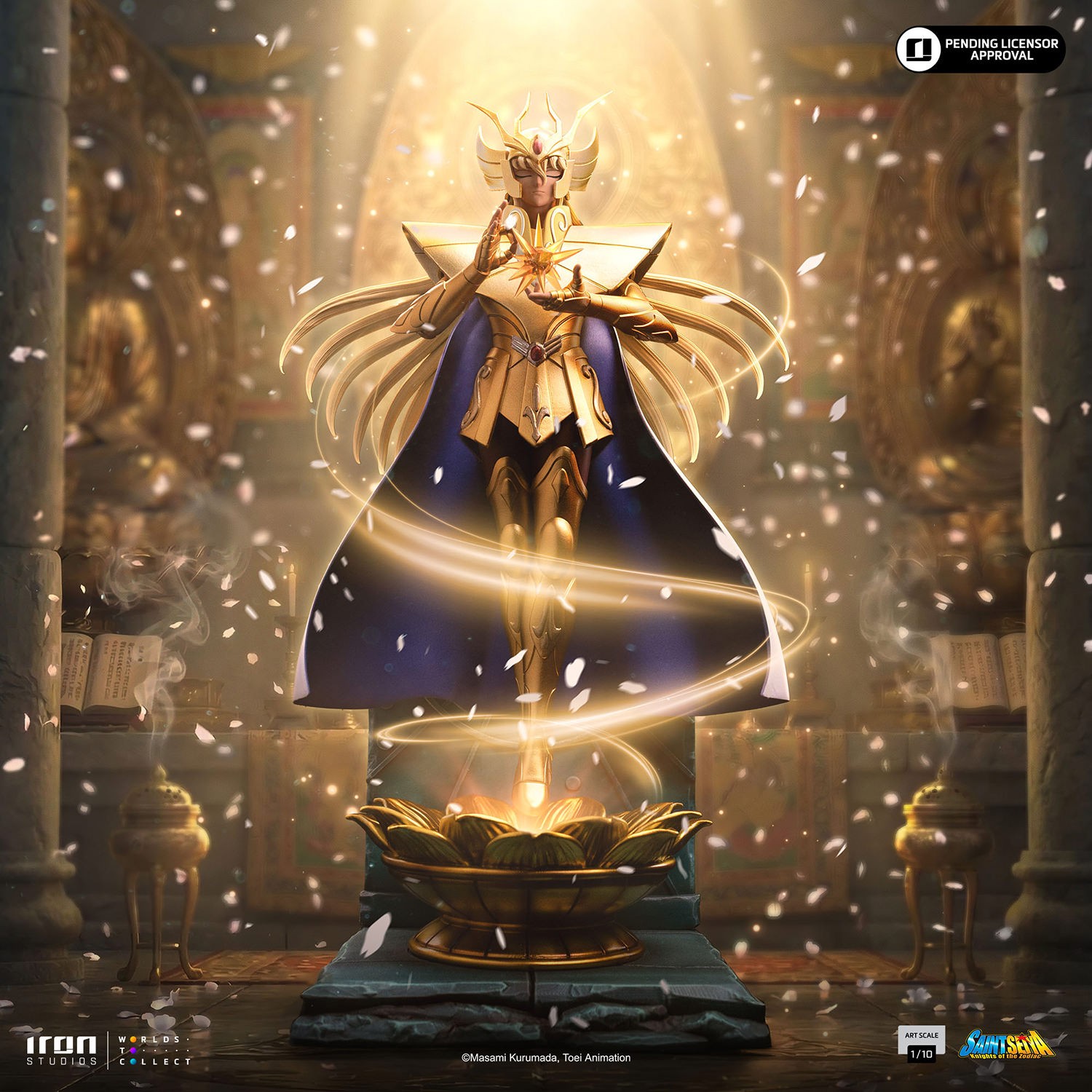 Saint Seiya Virgo Shaka 1:10 Scale Statue  (Prototype Shown) View 1