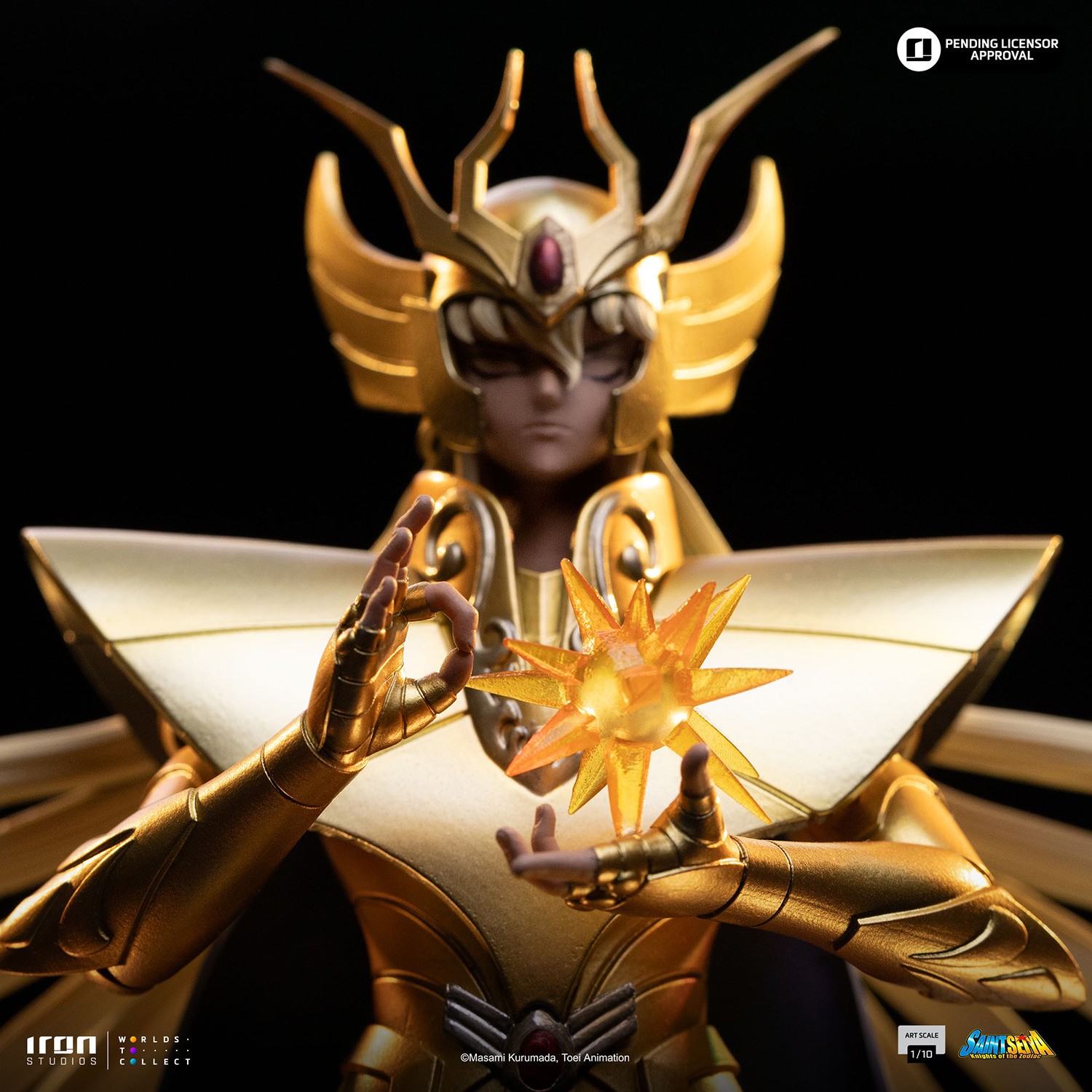 Saint Seiya Virgo Shaka 1:10 Scale Statue  (Prototype Shown) View 5