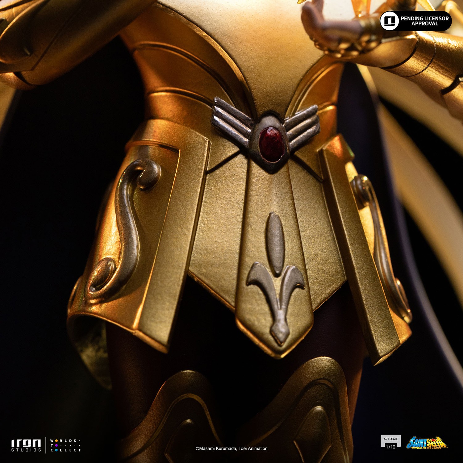 Saint Seiya Virgo Shaka 1:10 Scale Statue  (Prototype Shown) View 7