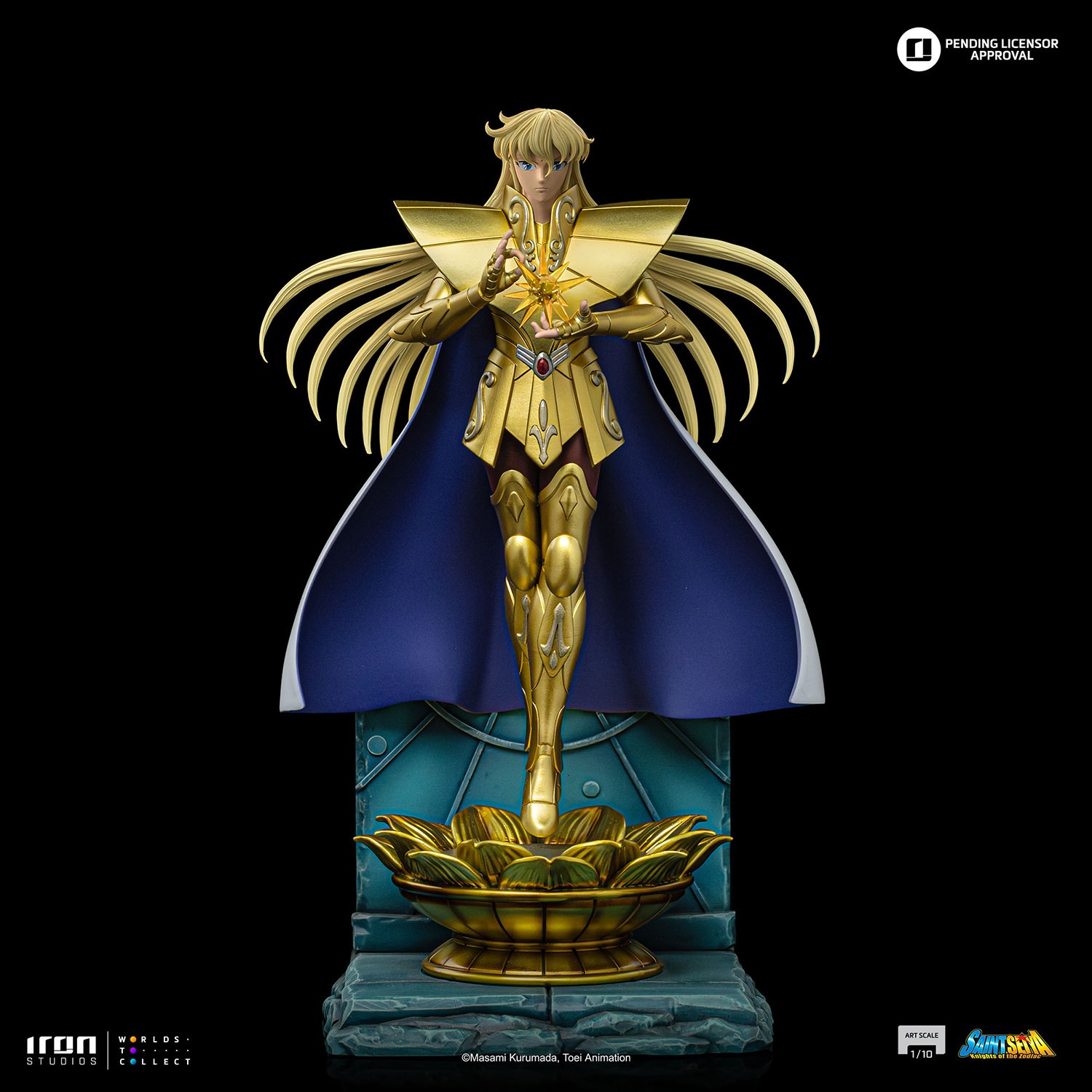 Saint Seiya Virgo Shaka 1:10 Scale Statue  (Prototype Shown) View 10