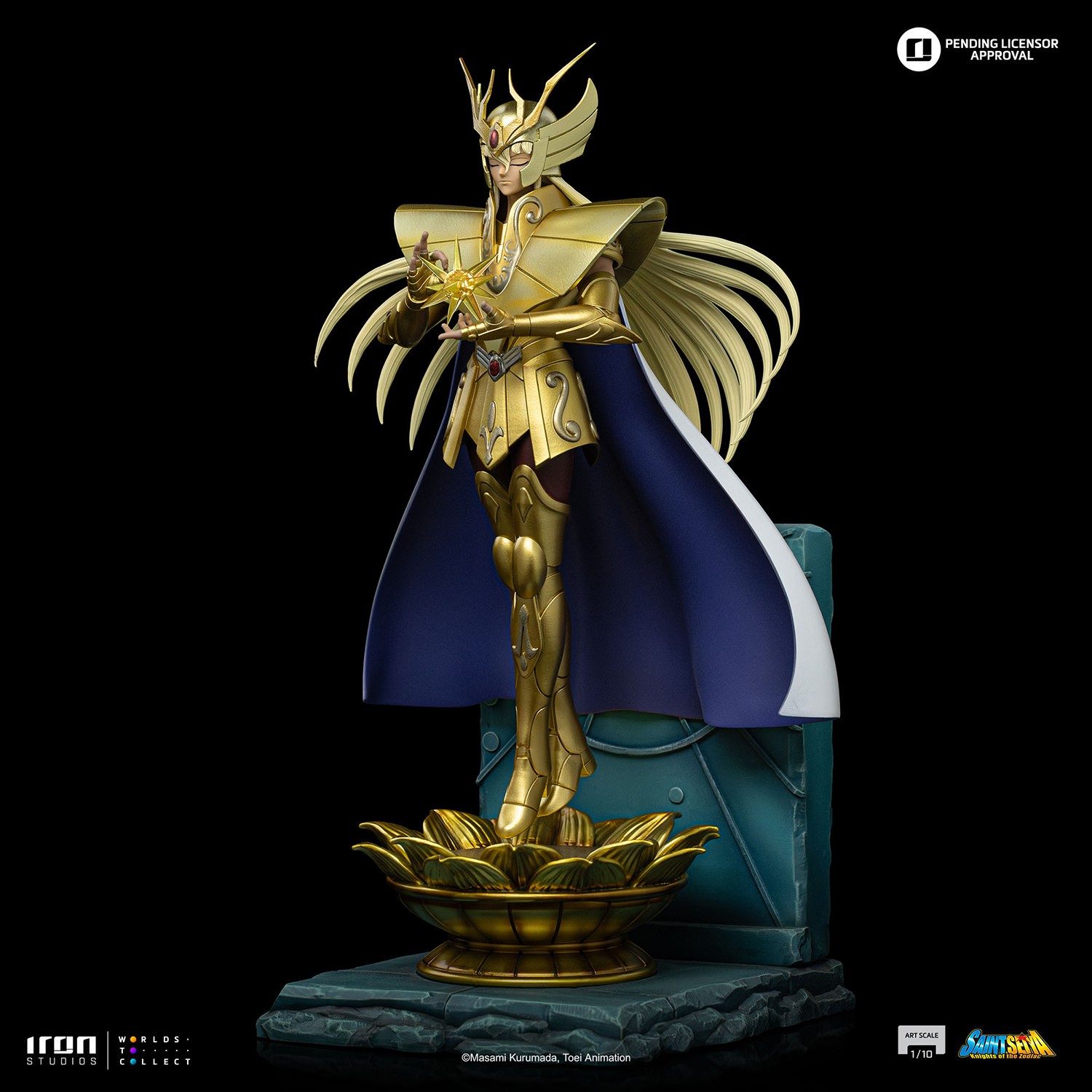 Saint Seiya Virgo Shaka 1:10 Scale Statue  (Prototype Shown) View 11