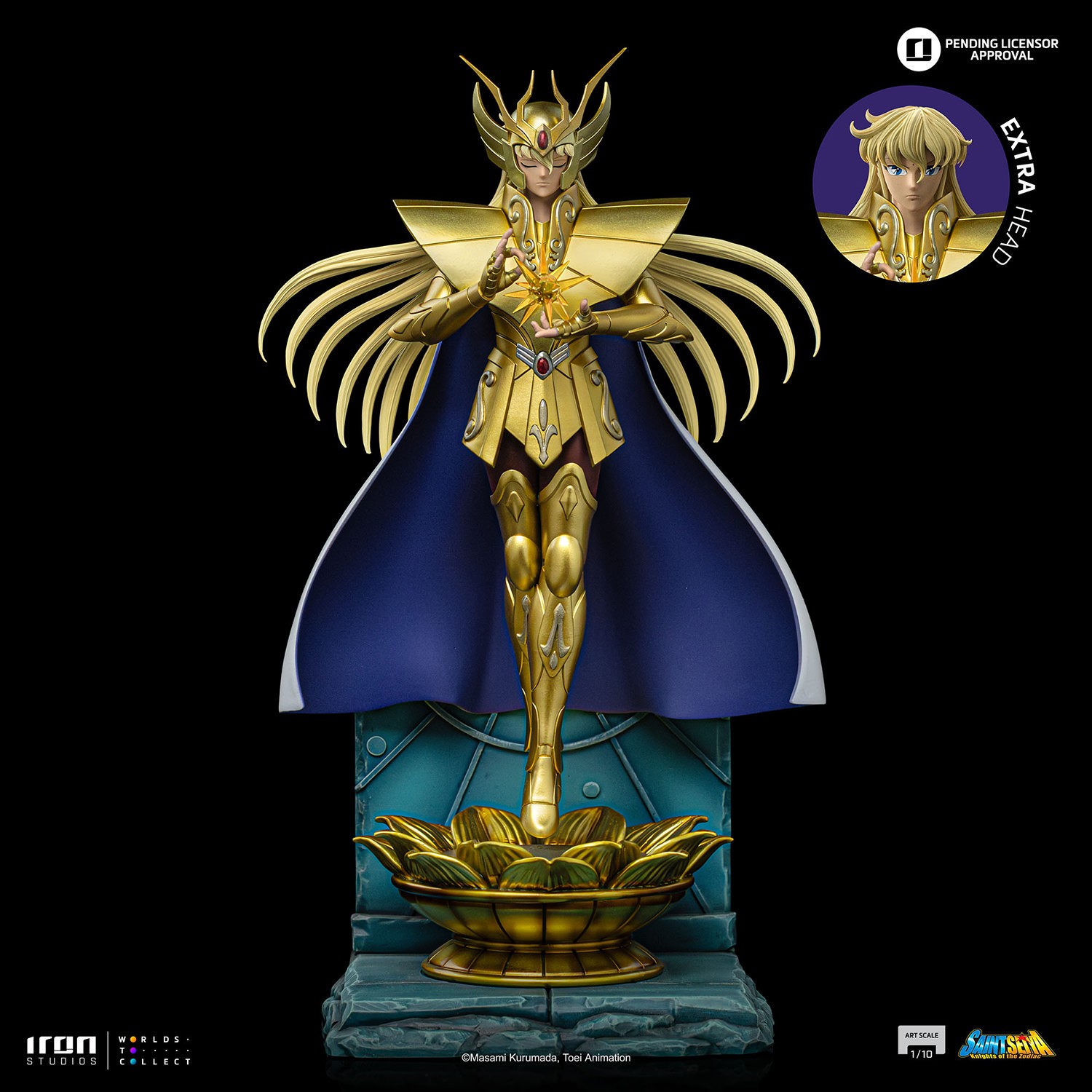 Saint Seiya Virgo Shaka 1:10 Scale Statue  (Prototype Shown) View 12