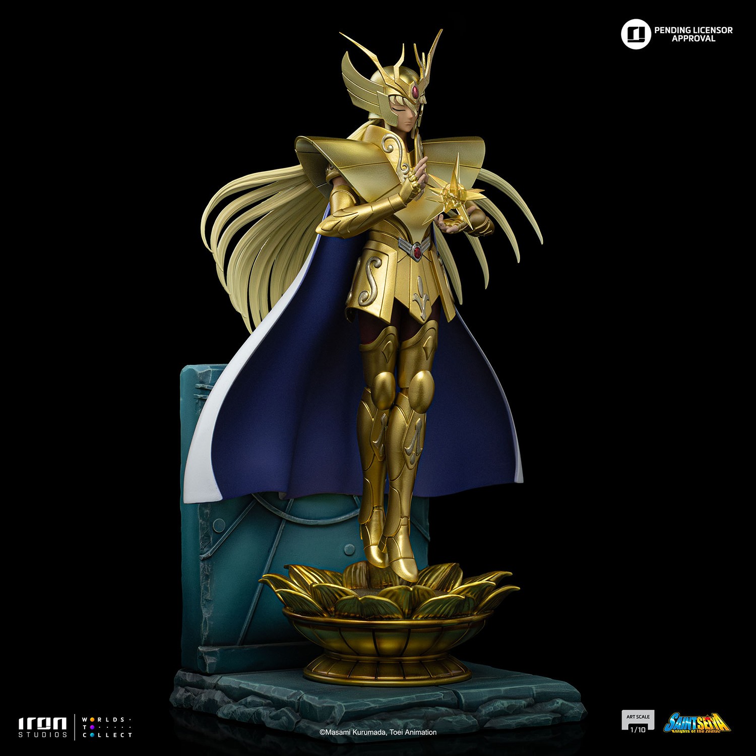 Saint Seiya Virgo Shaka 1:10 Scale Statue  (Prototype Shown) View 14